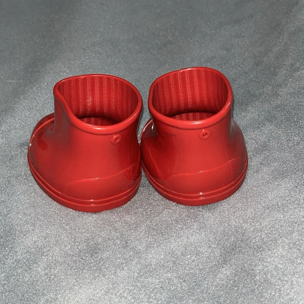 Build-A-Bear BAB Red Rubber Rain‎ Boots Bear Accessory